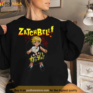 Anime Zatch Bell Golden Gash Design Shirt 3