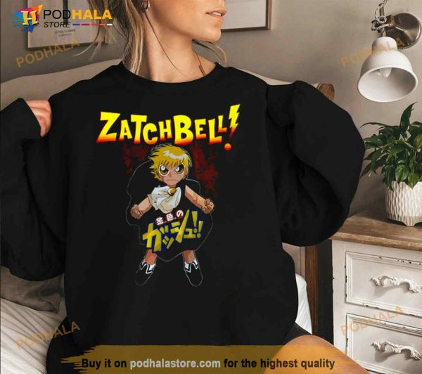 Anime Zatch Bell Golden Gash Design Shirt