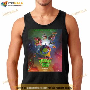 Another New Poster For Teenage Mutant Ninja Turtles Mutant Mayhem 2023 Movie T Shirt