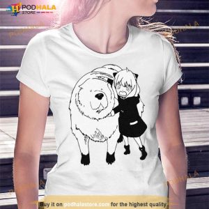 Anya And Bond Anime Design Shirt 3