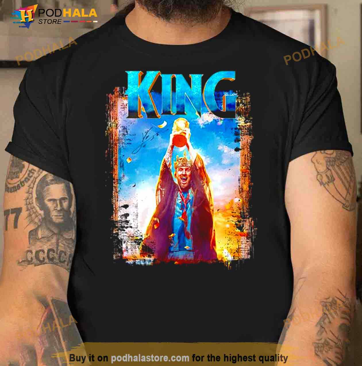 Argentina Messi King Legend Champions Shirt Argentina Messi King Legend Champions Shirt