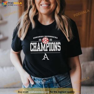 Arkansas Razorbacks Season Champions 2023 SEC Baseball Shirt