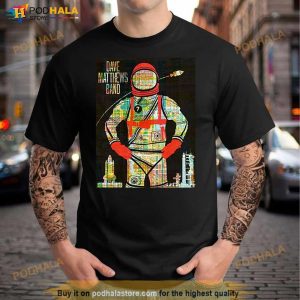 Astronot Pose Dave Matthews Band Shirt 2