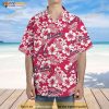 Atlanta Braves Hawaiian Shirt Hibiscus Seamless Pattern, Vacation Gift MLB Fans
