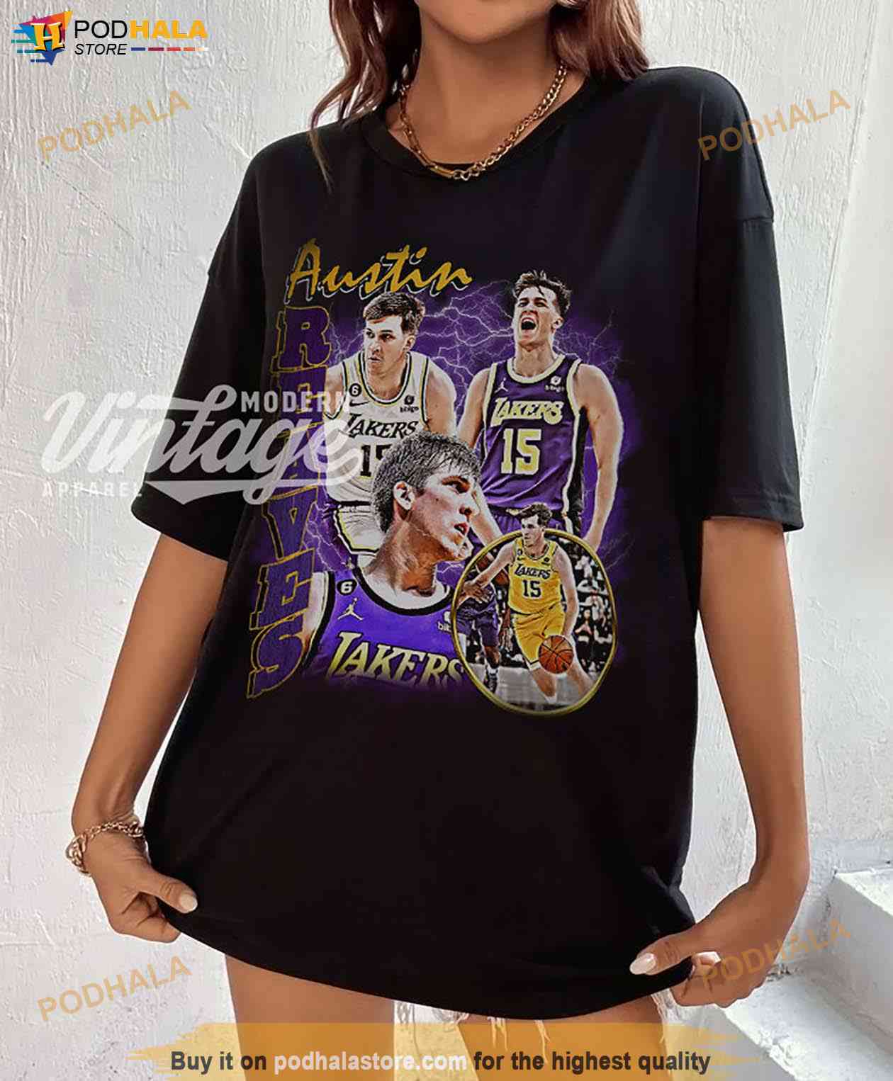 Basketball Vintage 90s Austin Reaves Shirt, Design Retro Bootleg