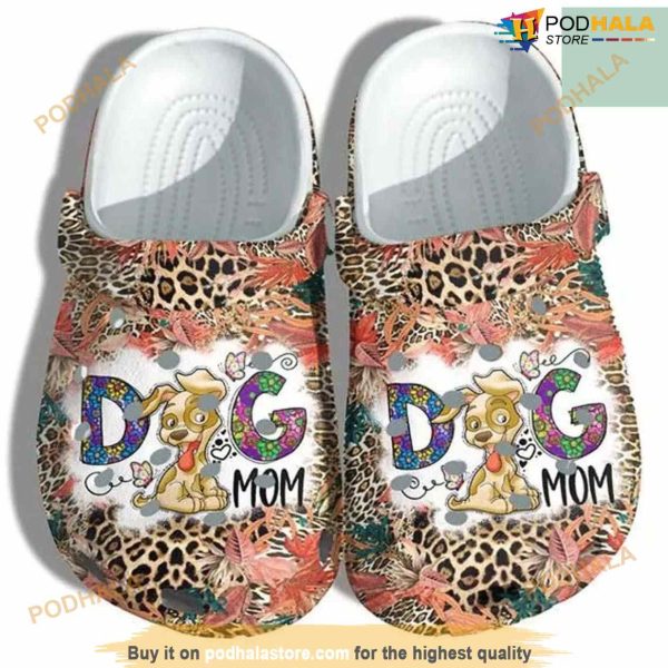Autumn Hippie Dog Mom Crocs Shoes Clogs For Daughter Happy Garden Farm Croc Shoes