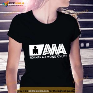 AWA Ironman all world athlete Shirt