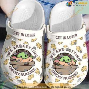 Baby Yoda Cute Crocs Crocband Clog Fashion Style For Women Men