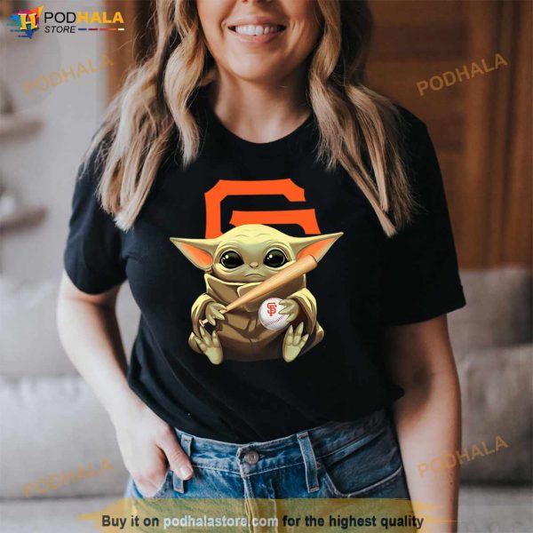 Baby Yoda San Francisco Giants shirt