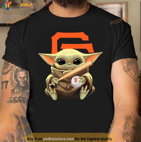 Baby Yoda San Francisco Giants shirt