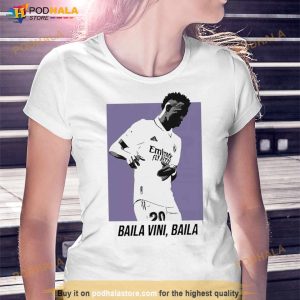 Baila Vini Baila De Vinicius Jr Shirt 2