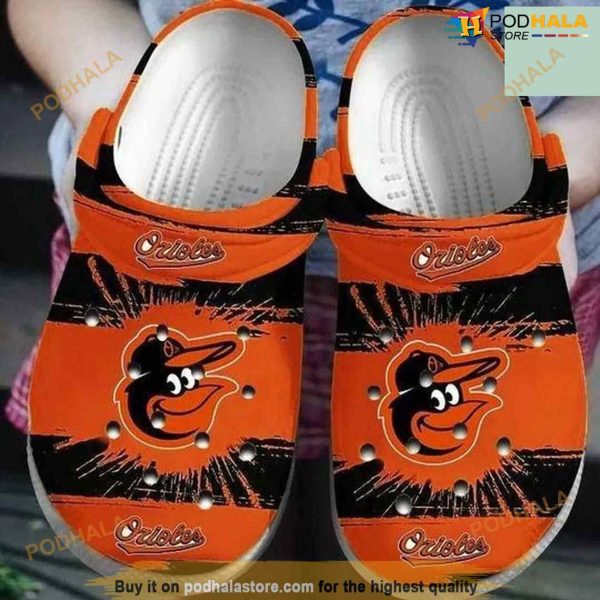 Baltimore Orioles Crocs Clog Shoes
