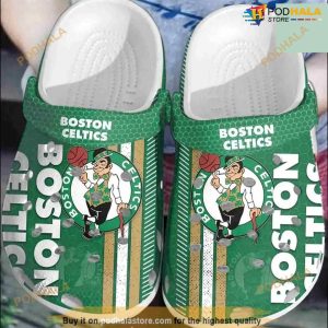 Basketball Boston Celtics Crocband Classic Crocs Clog Shoes