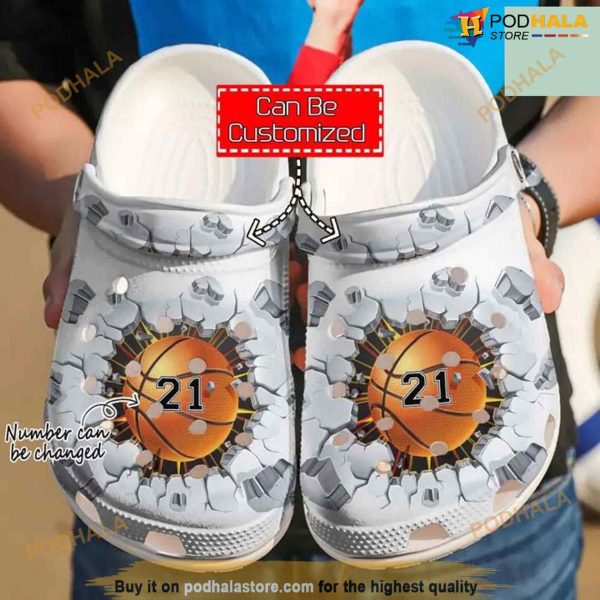 Basketball Classic Clogs Shoes Basketball Crack Crocs Clog Shoes