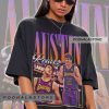 Basketball Vintage 90s Austin Reaves Shirt, Design Retro Bootleg NBA Gift Fans
