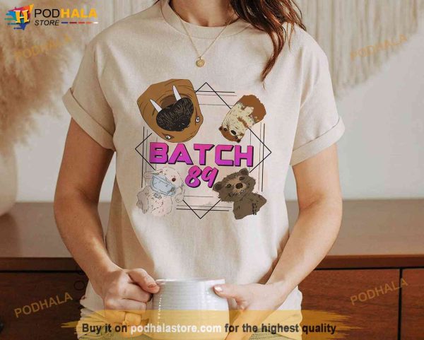 Batch 89 Rocket and Friends Shirt, Lylla Teefs Floor Rocket Tee, Rocket Racoon Gift