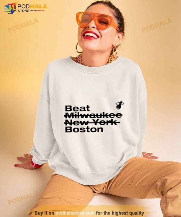 Beat Milwaukee New York Boston Shirt