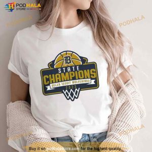 Belen Jesuit Wolverines Basketball 2023 State Champions Shirt 2