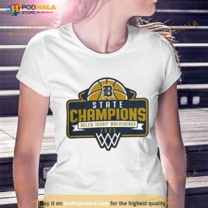 Belen Jesuit Wolverines Basketball 2023 State Champions Shirt 3