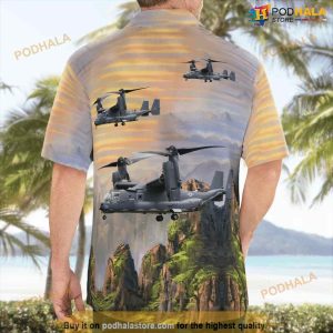 Bell Boeing V 22 Osprey Hawaiian Shirt Outfit 2