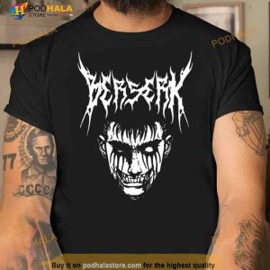 Berserk Anime Berserk Guts Manga Casca Shirt 3
