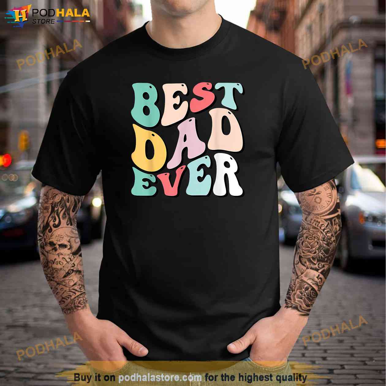 Father's Day Funny Gift Ideas Apparel Daddy Dad Fathers Day Papa Gift  Family Love T Shirt Long Sleeve T-Shirt