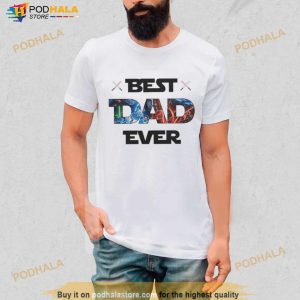 Best Dad Ever Superhero Daddy Shirt 2