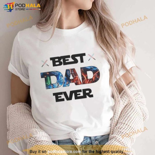 Best Dad Ever Superhero Daddy Shirt
