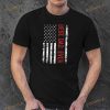 Best Dad Ever US American Flag Gift For Fathers Day Shirt