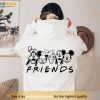 Best Friends Funny Mickey and Friends Disney White Unisex Shirt