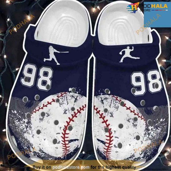 Big Baseball Vector Crocs Shoes