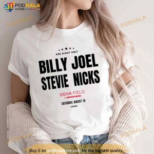 Billy Joel And Stevie Nicks Tour 2023 Billy Joel And Stevie Nicks Kansas City Trending Shirt 3