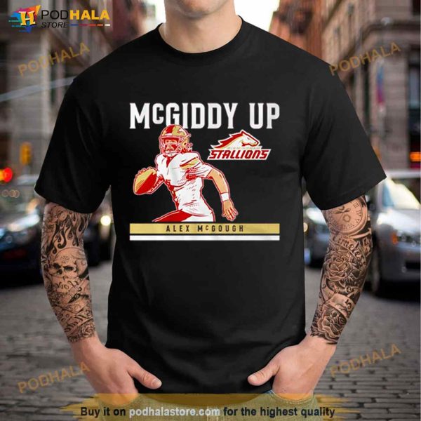 Birmingham Stallions Alex McGough Shirt