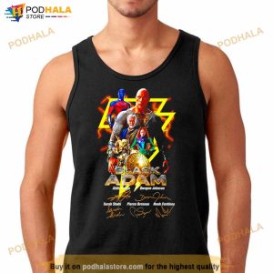 Black Adam 2023 Thank You For The Memories Signature Shirt 2