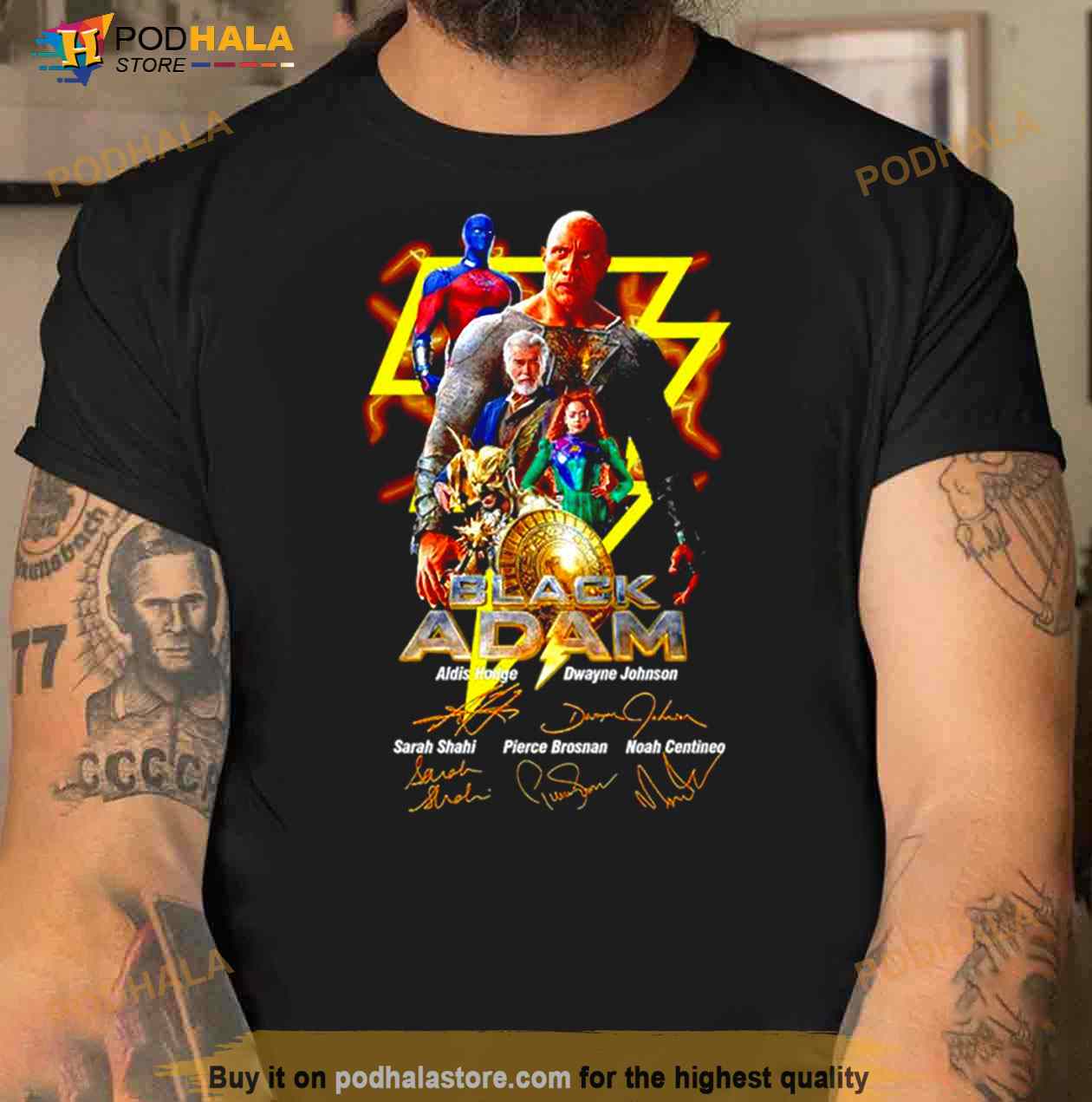 Black Adam 2023 thank you for the memories signature Shirt Black Adam 2023 thank you for the memories signature Shirt