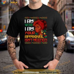 Black Queen Juneteenth Black History Month African Womens Shirt 3