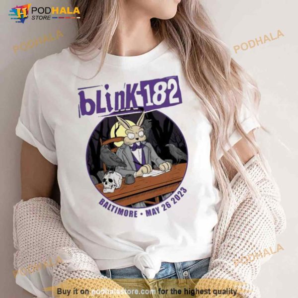 Blink 182 Baltimore May 26 Shirt