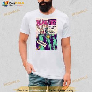Blink 182 Capital One Arena Washington DC T Shirt
