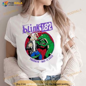 Blink 182 Merch Tour Toronto May 11 2023 T Shirt 2