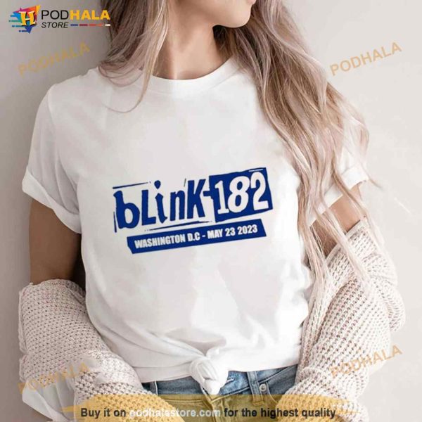 Blink 182 Washington May 23rd 2023 Event Shirt
