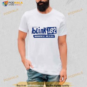 Blink 182 Washington May 23rd 2023 Event Shirt 2