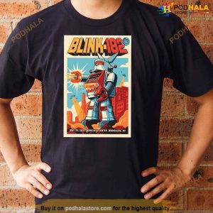 Blink 182 World Tour 2023 Brooklyn, NY Poster Shirt