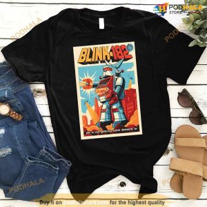 Blink 182 World Tour 2023 Brooklyn Ny Poster Shirt 2