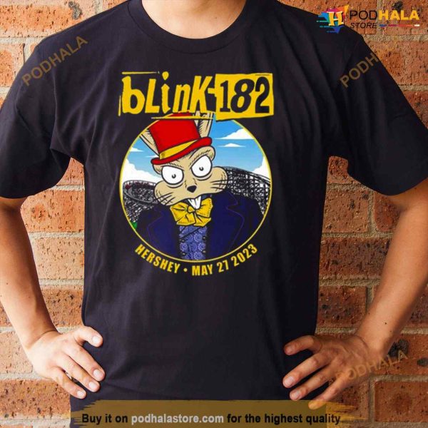 Blink 182 World Tour Hershey PA May 27 2023 Shirt