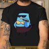 Blue Chicken Anime Smoking Design Shirt