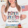 Bluey Family 4th Of July Shirt, America Patriotic Bluey And Bingo Independence Day Shirt