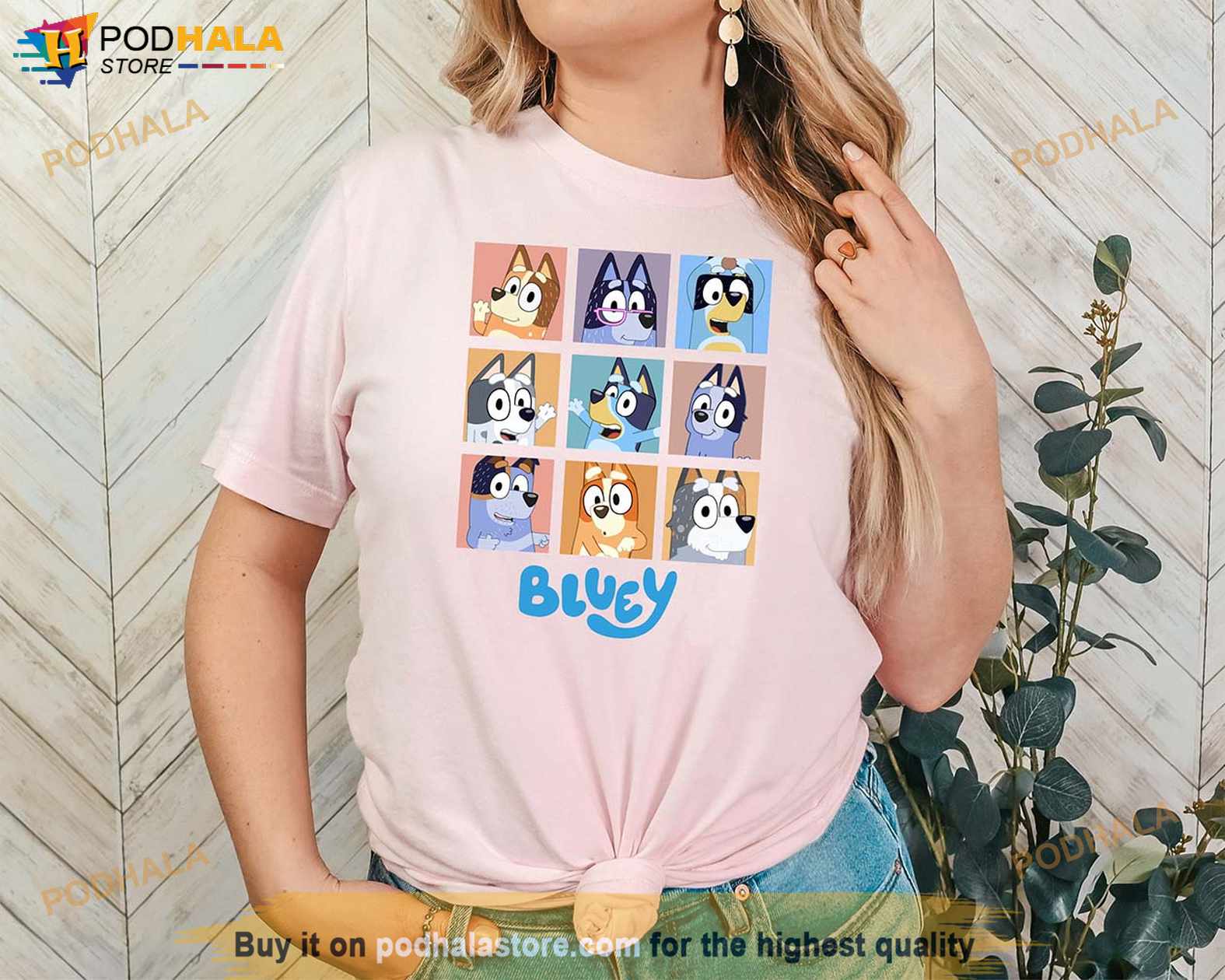 Bluey Mothers Day Shirt, Funny Bluey and Bingo Toddler Tee, Bluey