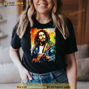 Bob Marley Love And Rock Signature Shirt 3