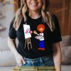 Bob Ross Happy Little Touchdowns Buffalo Bills T Shirt
