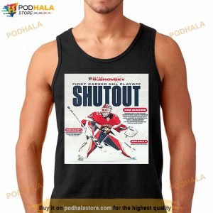 Bobrovsky First Career Nhl Playoff Shutout T Shirt 2
